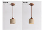 Cedarmont Travertine Pendant Lamp