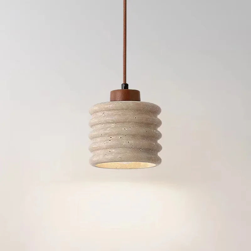 Cedarmont Travertine Pendant Lamp