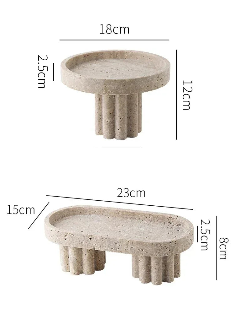 Cedarmont Travertine Tray