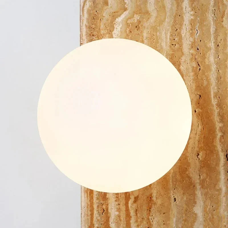 Cedarmont Travertine Wall Lamp
