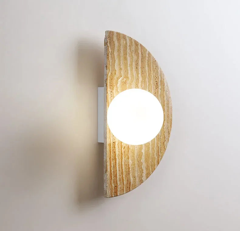 Cedarmont Travertine Wall Lamp