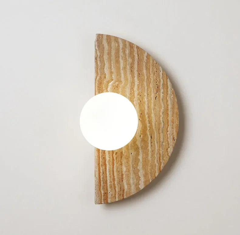 Cedarmont Travertine Wall Lamp