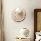 Cedarmont Travertine Wall Lamp - Natural