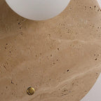 Cedarmont Travertine Wall Lamp - Natural
