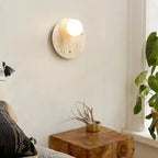 Cedarmont Travertine Wall Lamp - Natural
