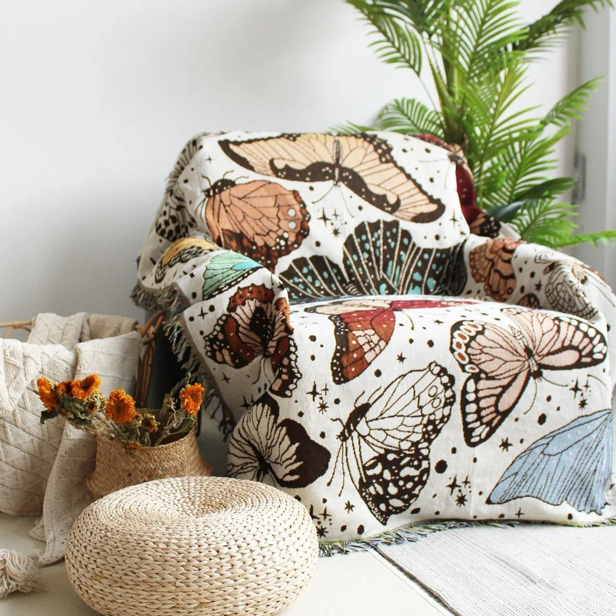 Celmynta Woven Throw Blanket