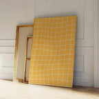 Celressa Yellow Kaldyra Canvas Wall Art