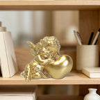 Charming Angel Figure with Heart Motif | High & Bury