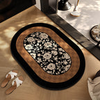 Checkerboard Patterned Entryway Mat | High & Bury