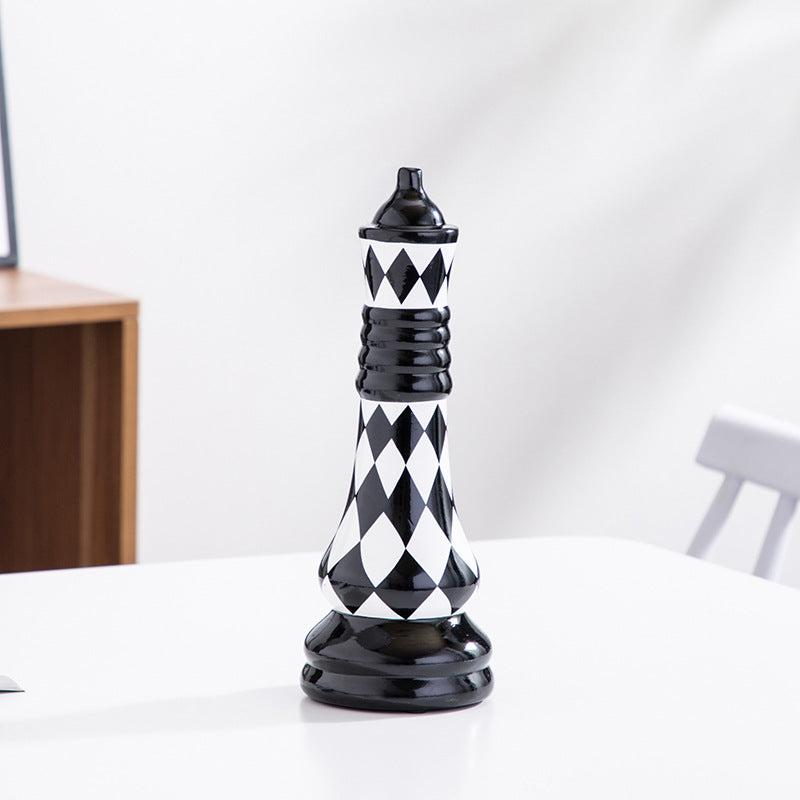 Chess Set Molded Plastic | High & Bury
