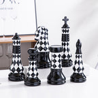 Chess Set Molded Plastic | High & Bury
