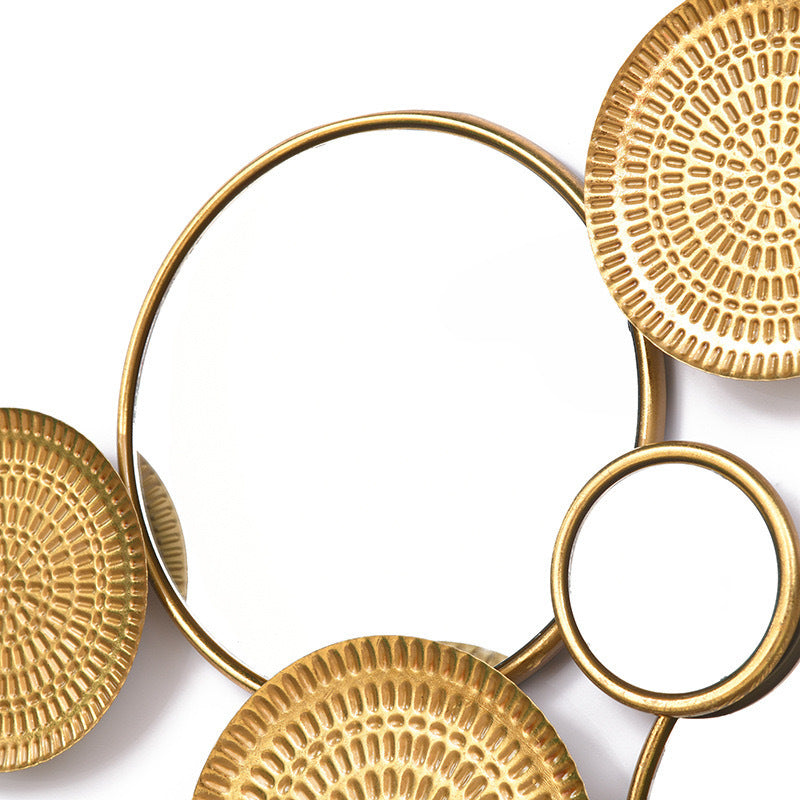 Chic Interconnected Circular Mirror Ensemble | High & Bury