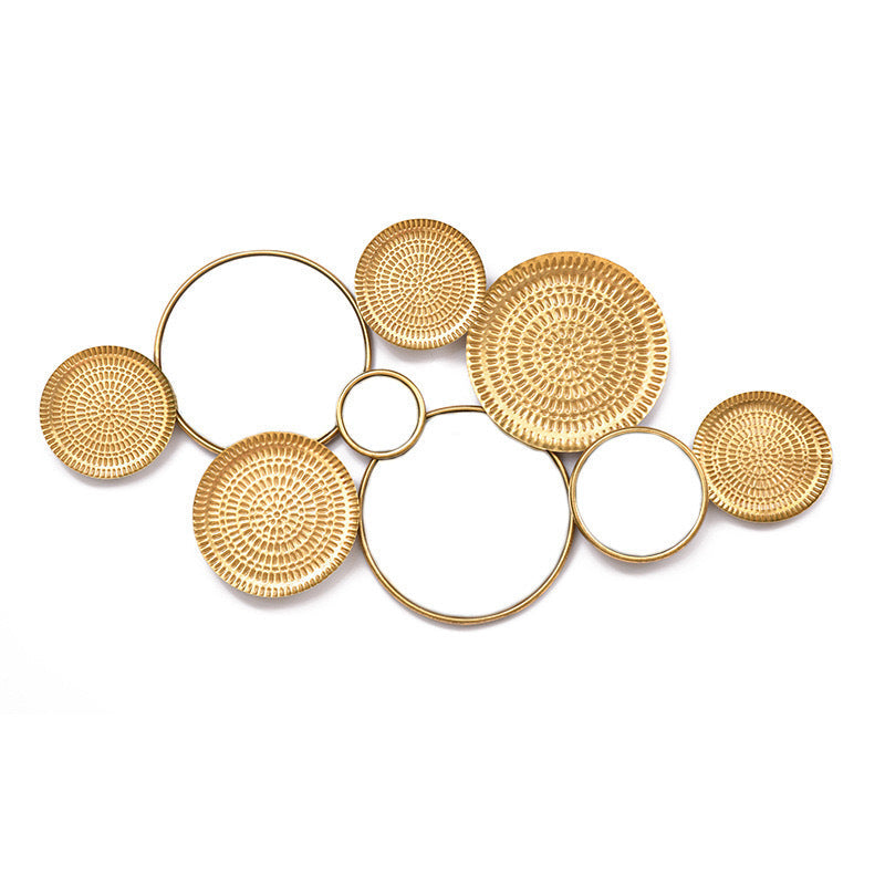 Chic Interconnected Circular Mirror Ensemble | High & Bury