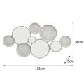 Chic Interconnected Circular Mirror Ensemble | High & Bury
