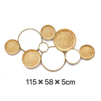 Chic Interconnected Circular Mirror Ensemble | High & Bury