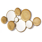 Chic Interconnected Circular Mirror Ensemble | High & Bury