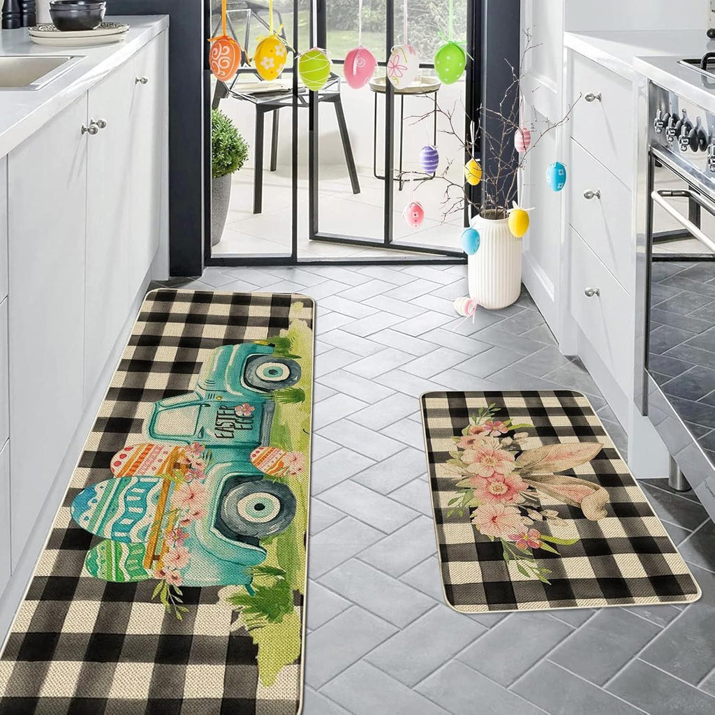 Children's Easter-Themed Kitchen Floor Mat | High & Bury