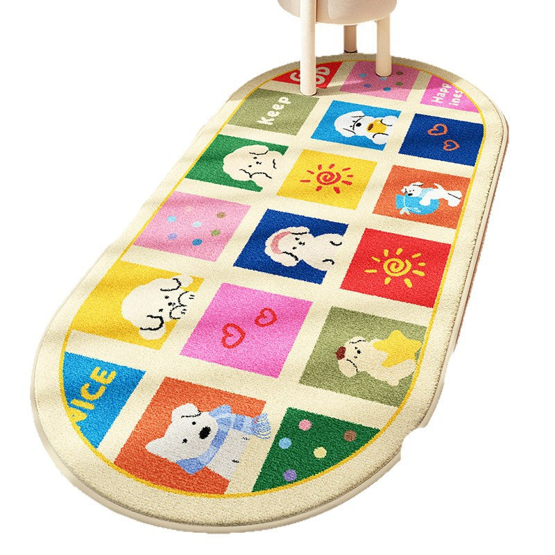 Children's Playful Animal Design Area Rug | High & Bury