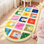 Children's Playful Animal Design Area Rug | High & Bury
