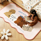 Children's Playful Animal Design Area Rug | High & Bury