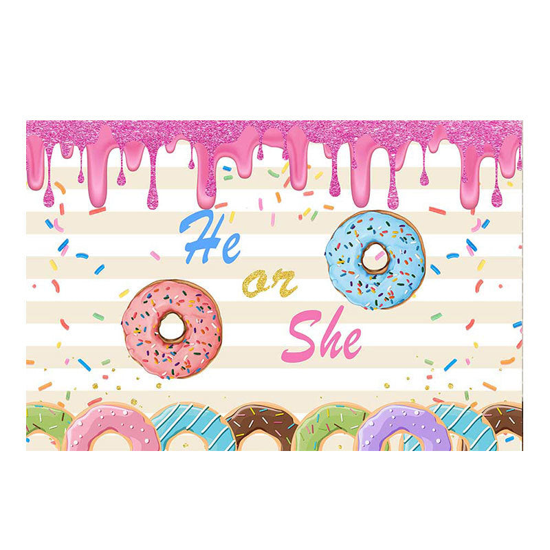 Children's Playful Donut-Themed Wall Art | High & Bury