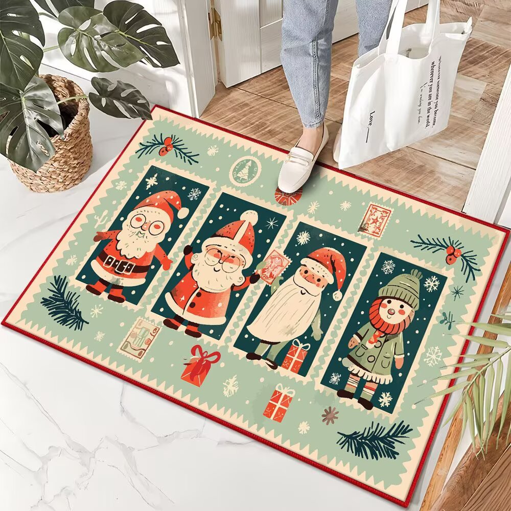 Christmas Decorative Floor Mat | High & Bury