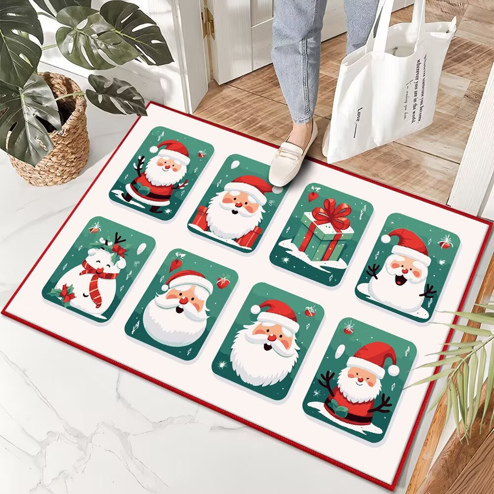 Christmas Decorative Floor Mat | High & Bury
