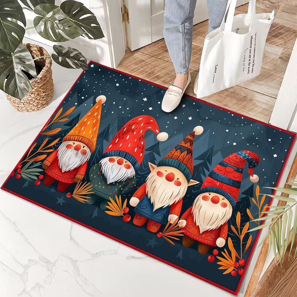 Christmas Decorative Floor Mat | High & Bury