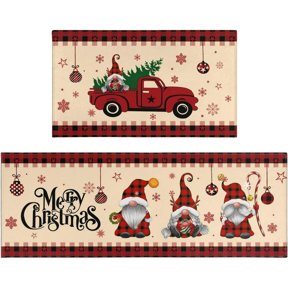 Christmas Themed Decorative Table Runner | High & Bury