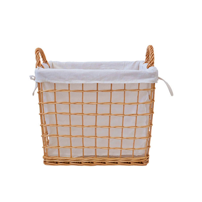 Classic Storage Basket with Removable Fabric Insert | High & Bury