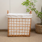 Classic Storage Basket with Removable Fabric Insert | High & Bury