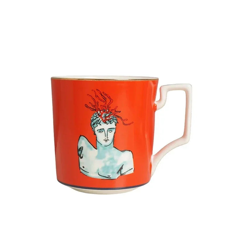 Clay Greek Plates and Mugs