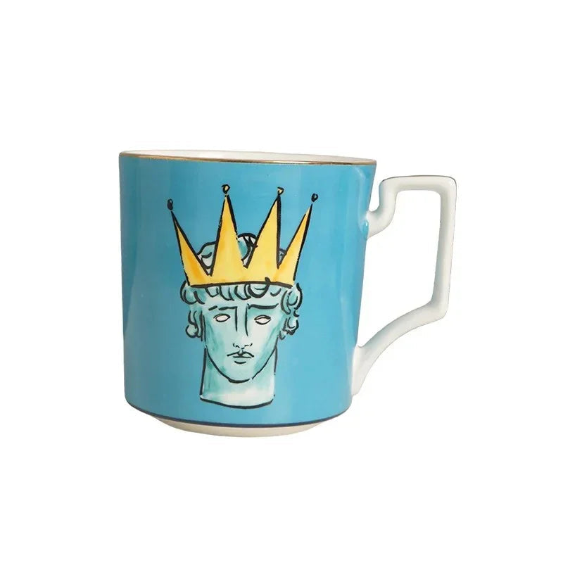 Clay Greek Plates and Mugs