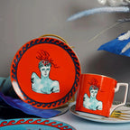 Clay Greek Plates and Mugs