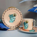 Clay Greek Plates and Mugs