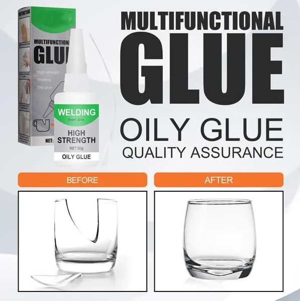 Clear Multi-Material Instant Adhesive, 50 ml Oil Adhesive, view 2