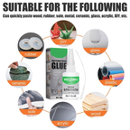 Clear Multi-Material Instant Adhesive, 50 ml Oil Adhesive, view 4