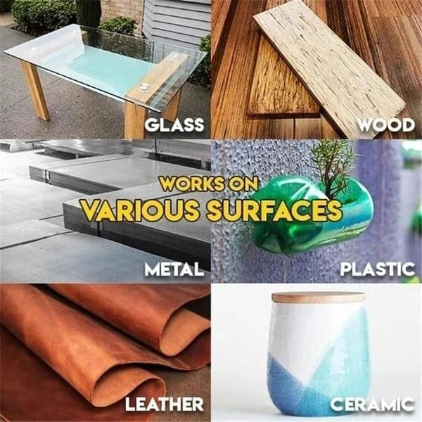 Clear Multi-Material Instant Adhesive, 50 ml Oil Adhesive, view 8