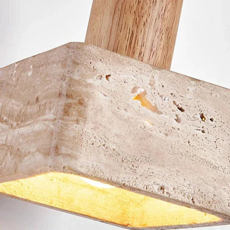 Cloveshore Travertine Pendant Lamp