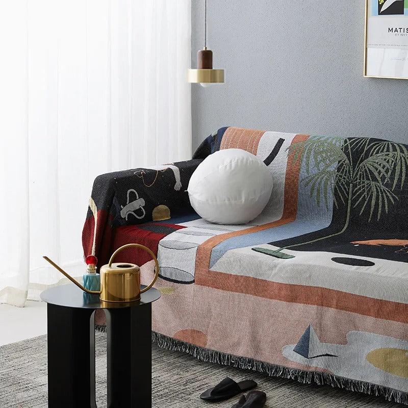 Clyndara Marble Throw
