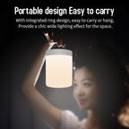 Color-Changing Smart Cylinder Table Lamp with Touch Top Light Night Light | High & Bury