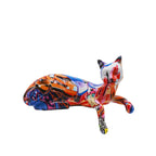 Colorful Cat Sculpture | High & Bury