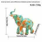 Colorful Elephants Figure | High & Bury