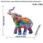 Colorful Elephants Figure | High & Bury