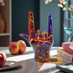 Colorful Hand Sculpture | High & Bury