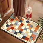 Colorful Patterned Floor Mat | High & Bury
