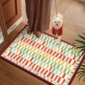 Colorful Patterned Floor Mat | High & Bury