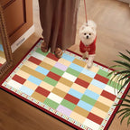 Colorful Patterned Floor Mat | High & Bury