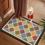Colorful Patterned Floor Mat | High & Bury