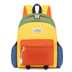 Colourful Multi-Compartment School Backpack with Padded Straps